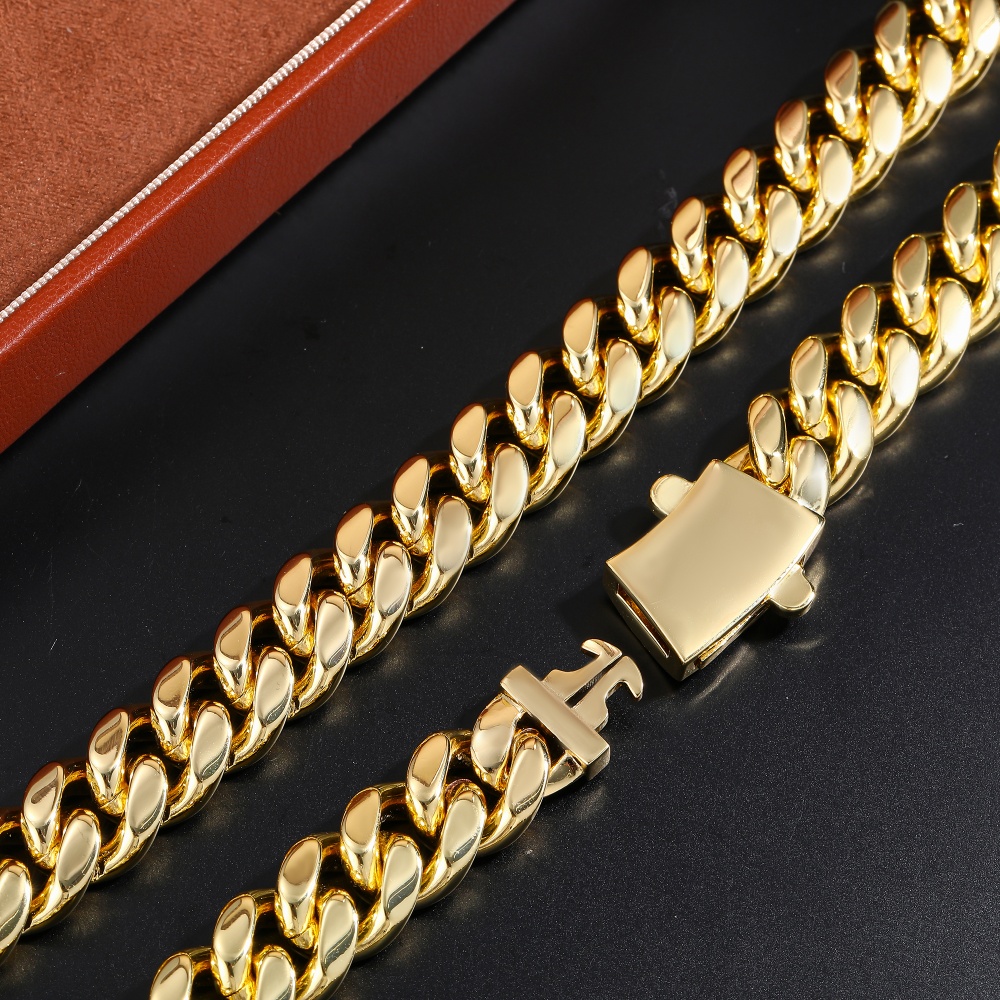 12mm Miami Cuban Chain Bracele - Cuban Link Chain 12Mm review and price
