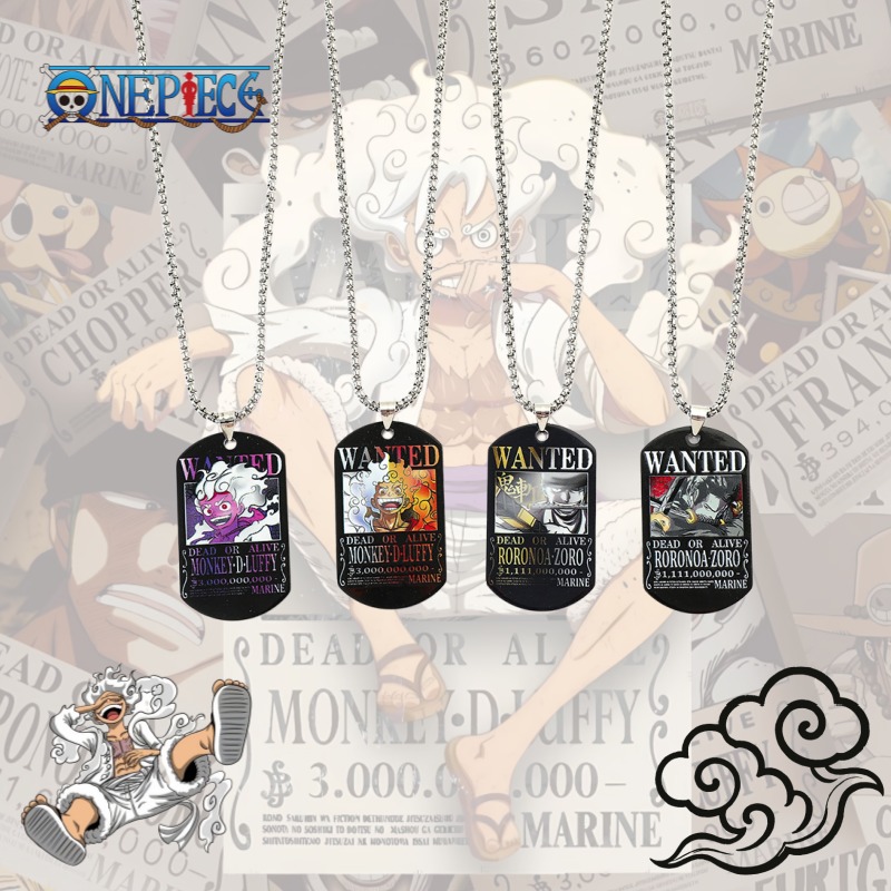 One Piece Luffy Zoro 3 Billion - Custom Name Necklace Stainless Steel review and price