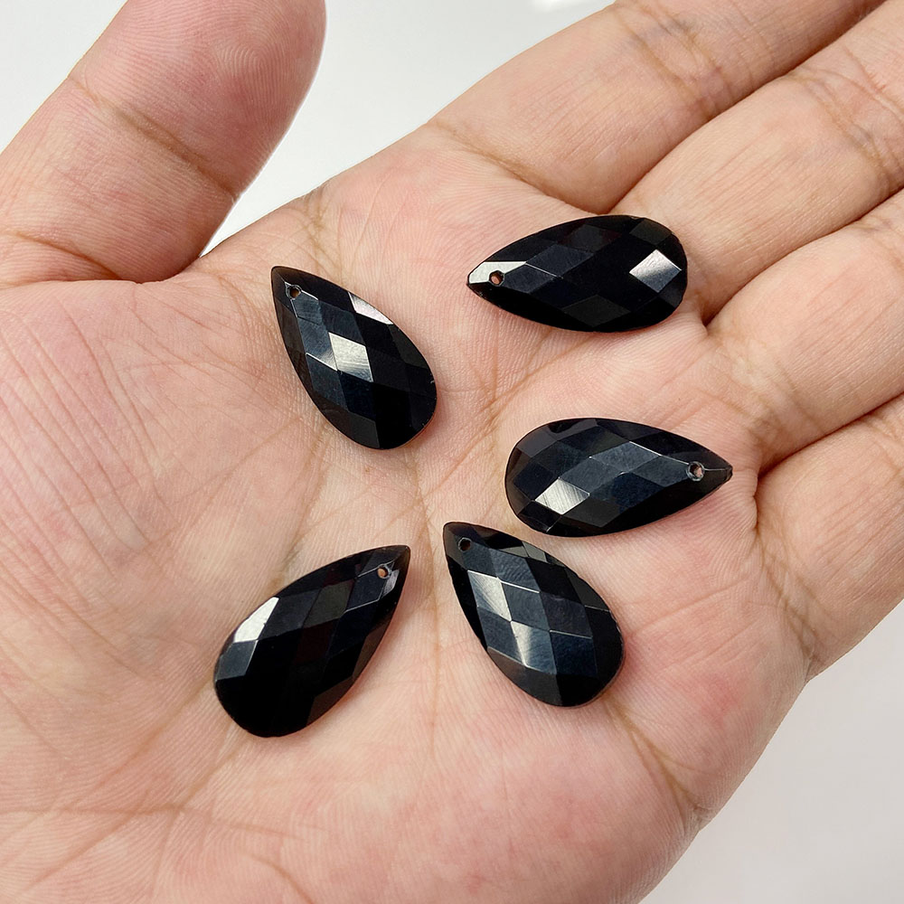2pcs 13*25mm Long Water Drop S - Crystal Pendant Necklace Natural Stone review and price