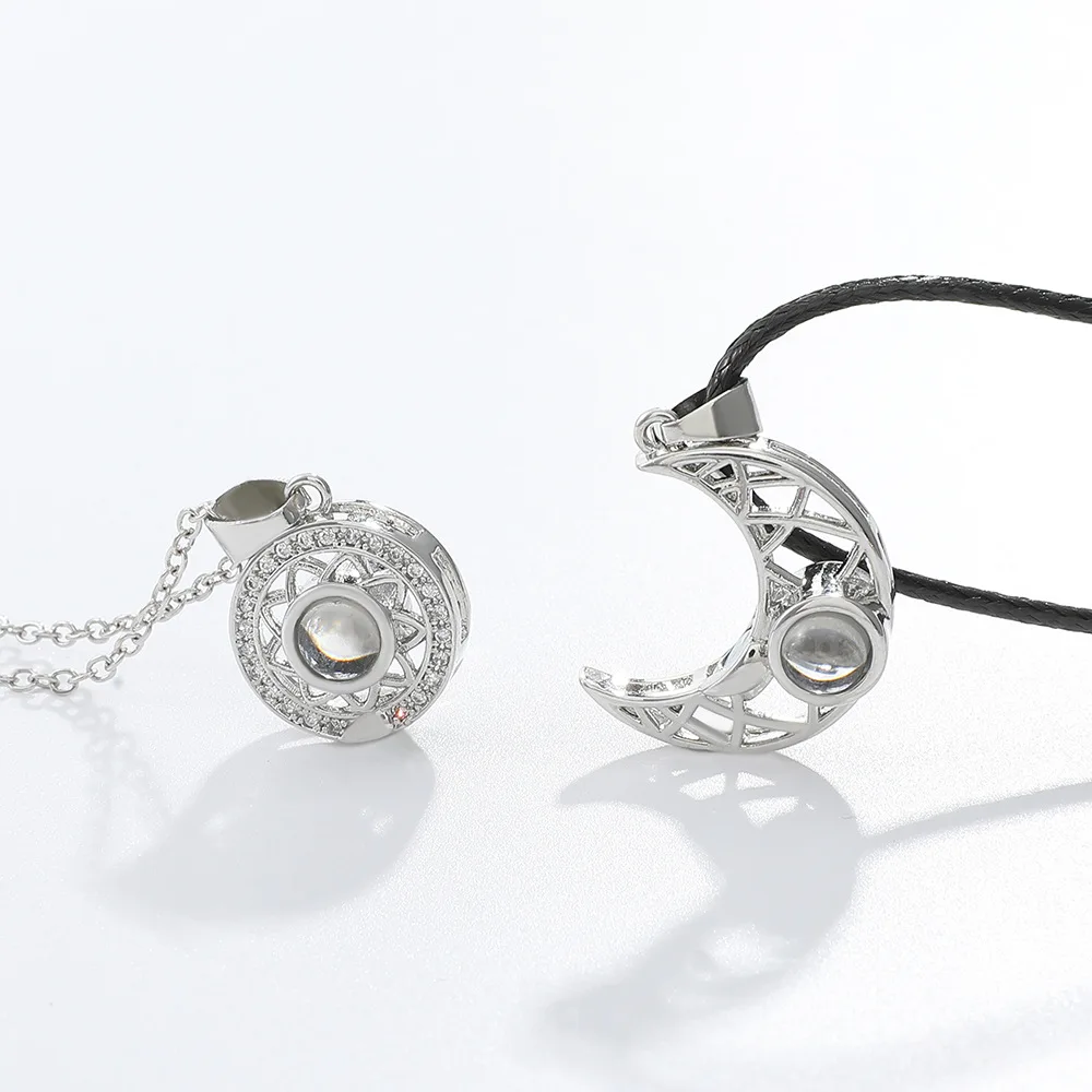 2PCS Magnetic Couple Matching  - Magnetic Couple Matching Necklaces review and price