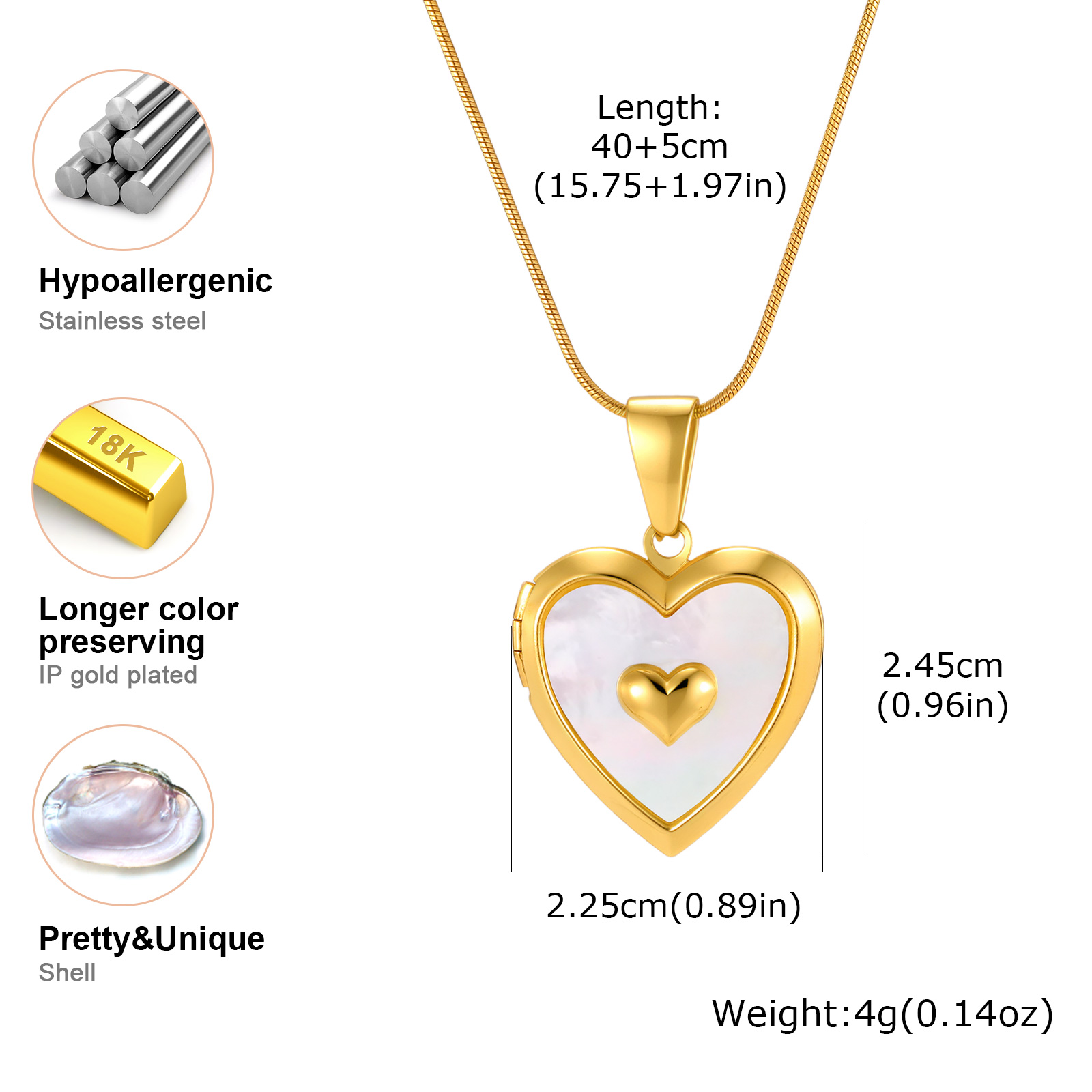 Custom Photo Heart Locket Neck - Heart Locket Necklace Photo review and price