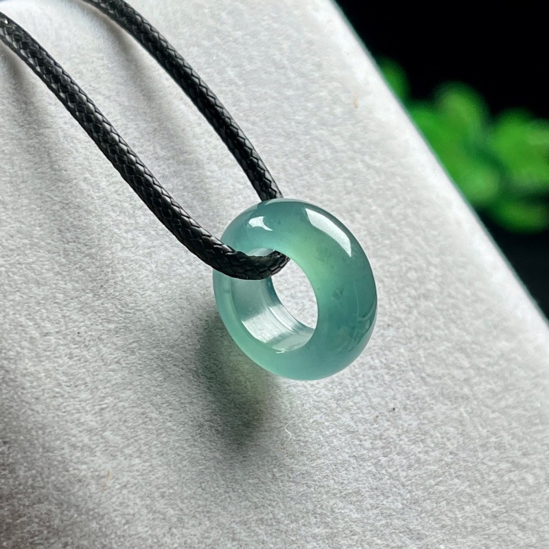 Natural Emerald Blue Water Luc - Rings review and price