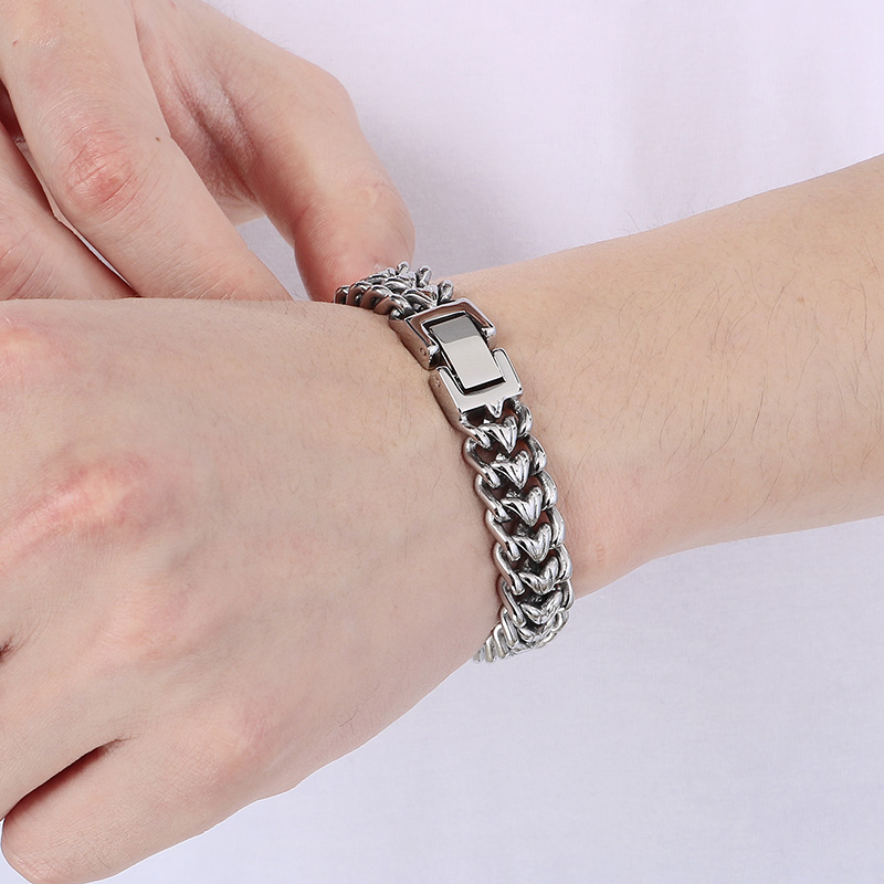 KALEN Shiny Stainless Steel Br - Cuban Link Chain 12Mm review and price